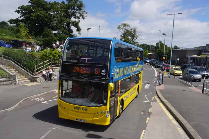 Plymouth Citybus Alexander Dennis Enviro400 508
